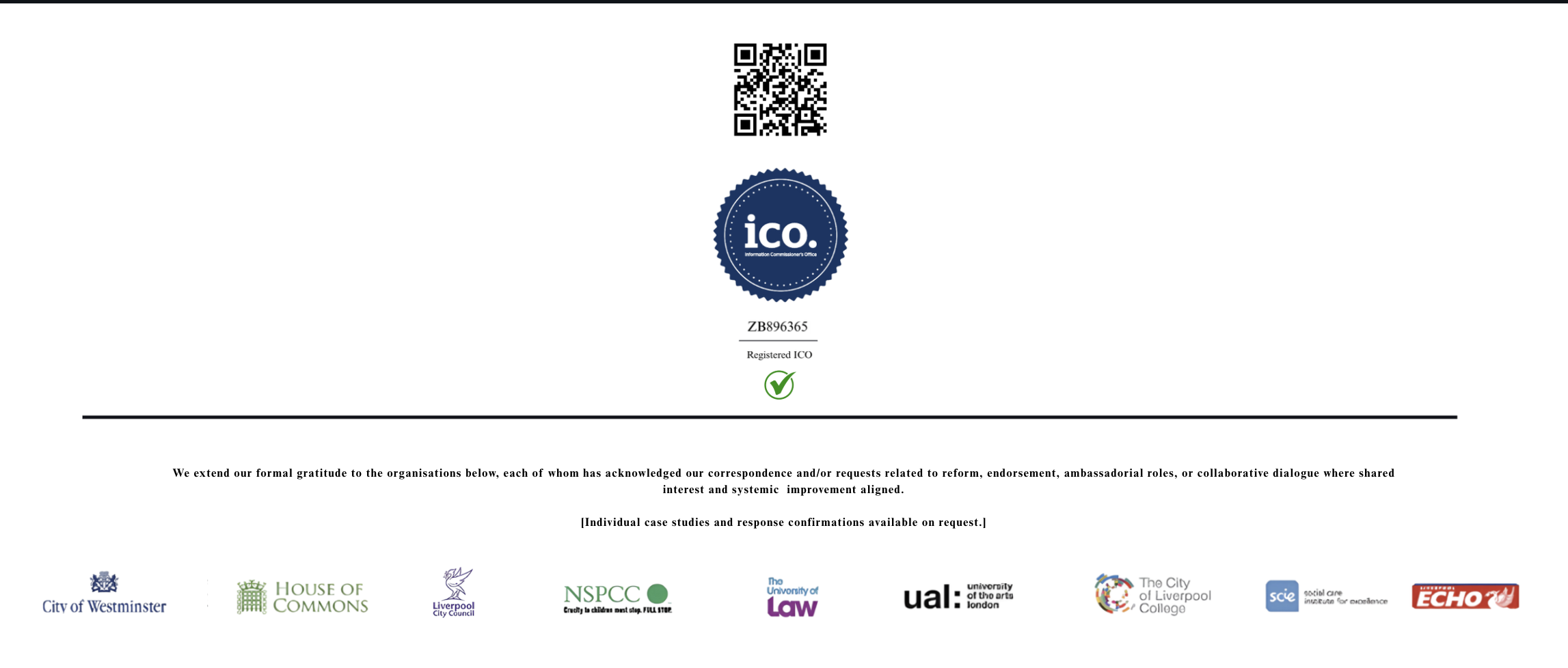 Justice Minds Forensic Intelligence - Professional Footer